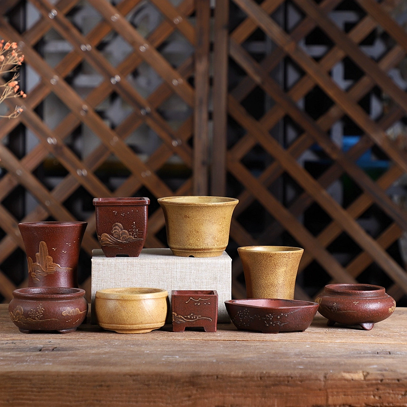 Mor kum Bonsai Saksısı Gelenek - Bonsai Garden With Sand incelemesi ve fiyatı