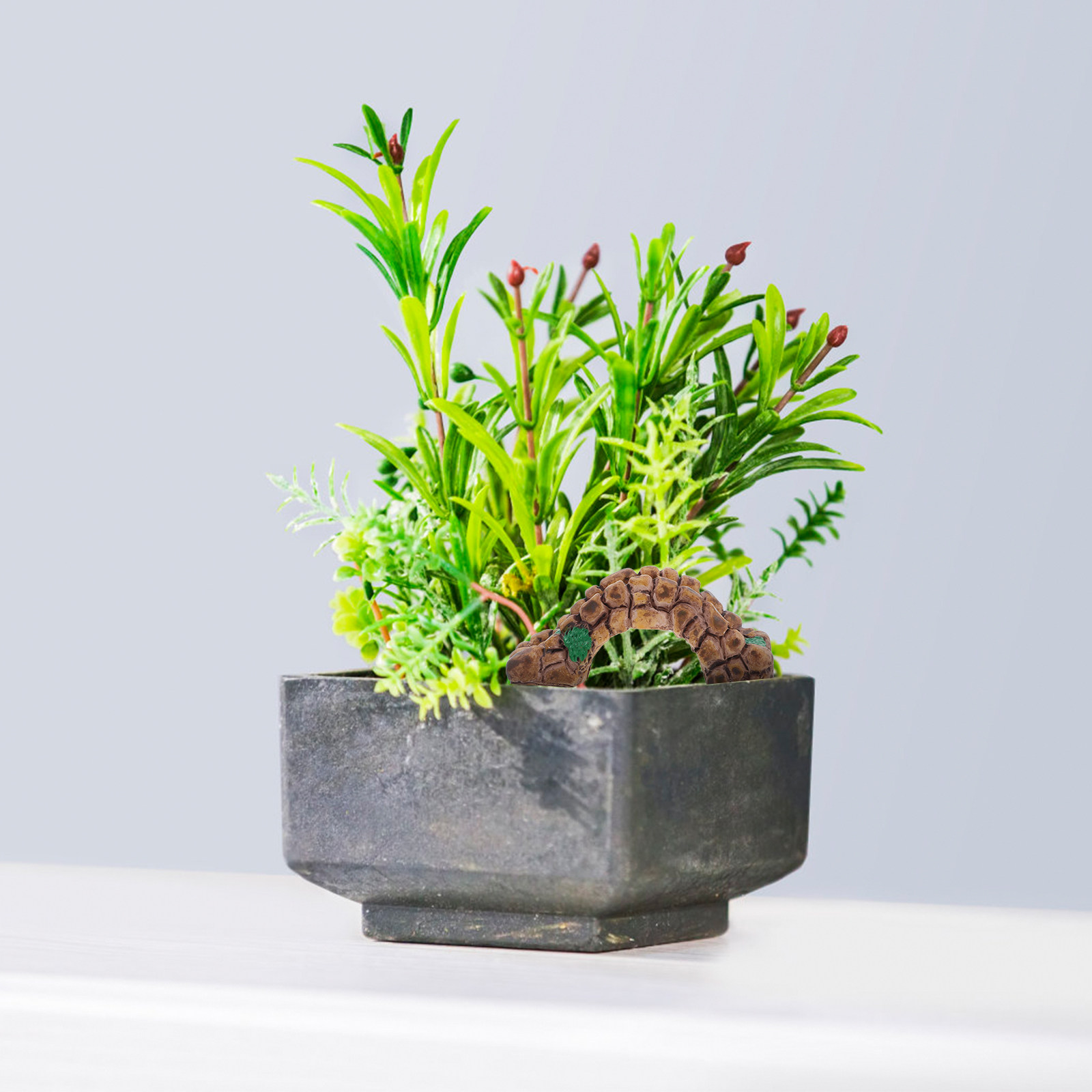 6 Adet Vintage Mikro Peyzaj Re - Bonsai Garden With Sand incelemesi ve fiyatı