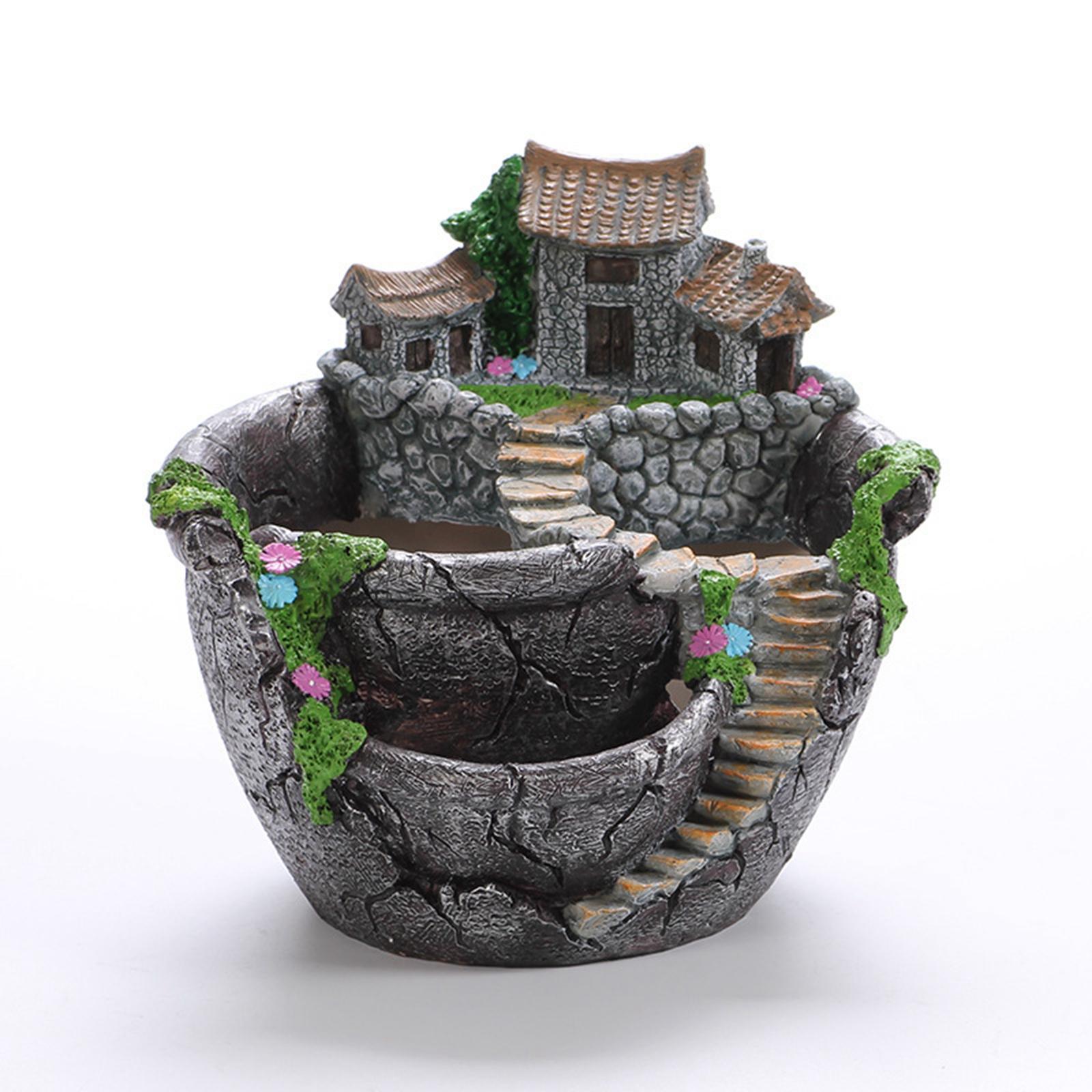 Çiçek Saksısı Peri Bahçesi Tas - Bonsai Garden Design incelemesi ve fiyatı